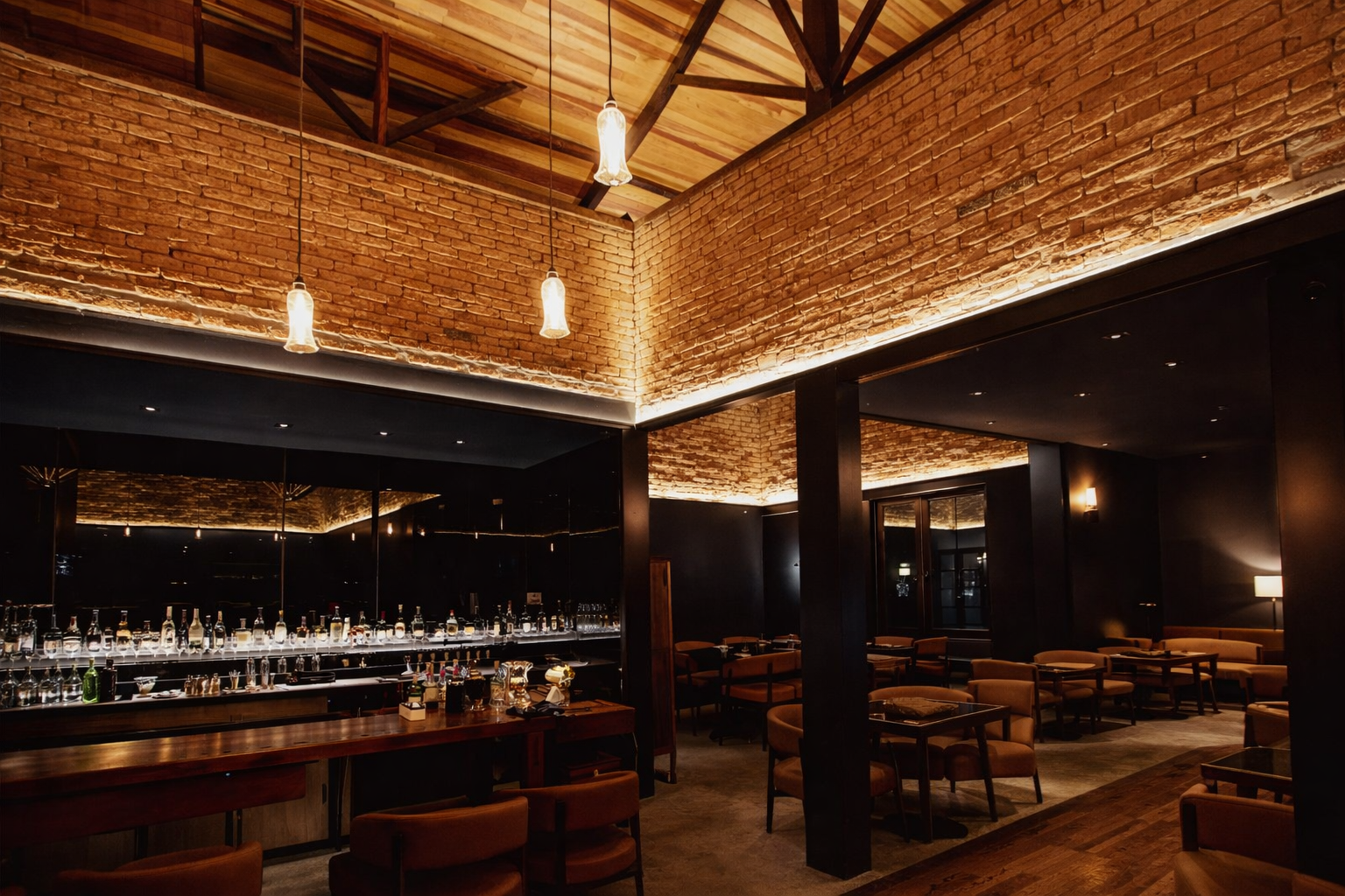 Salão principal do Marieta Bistrô